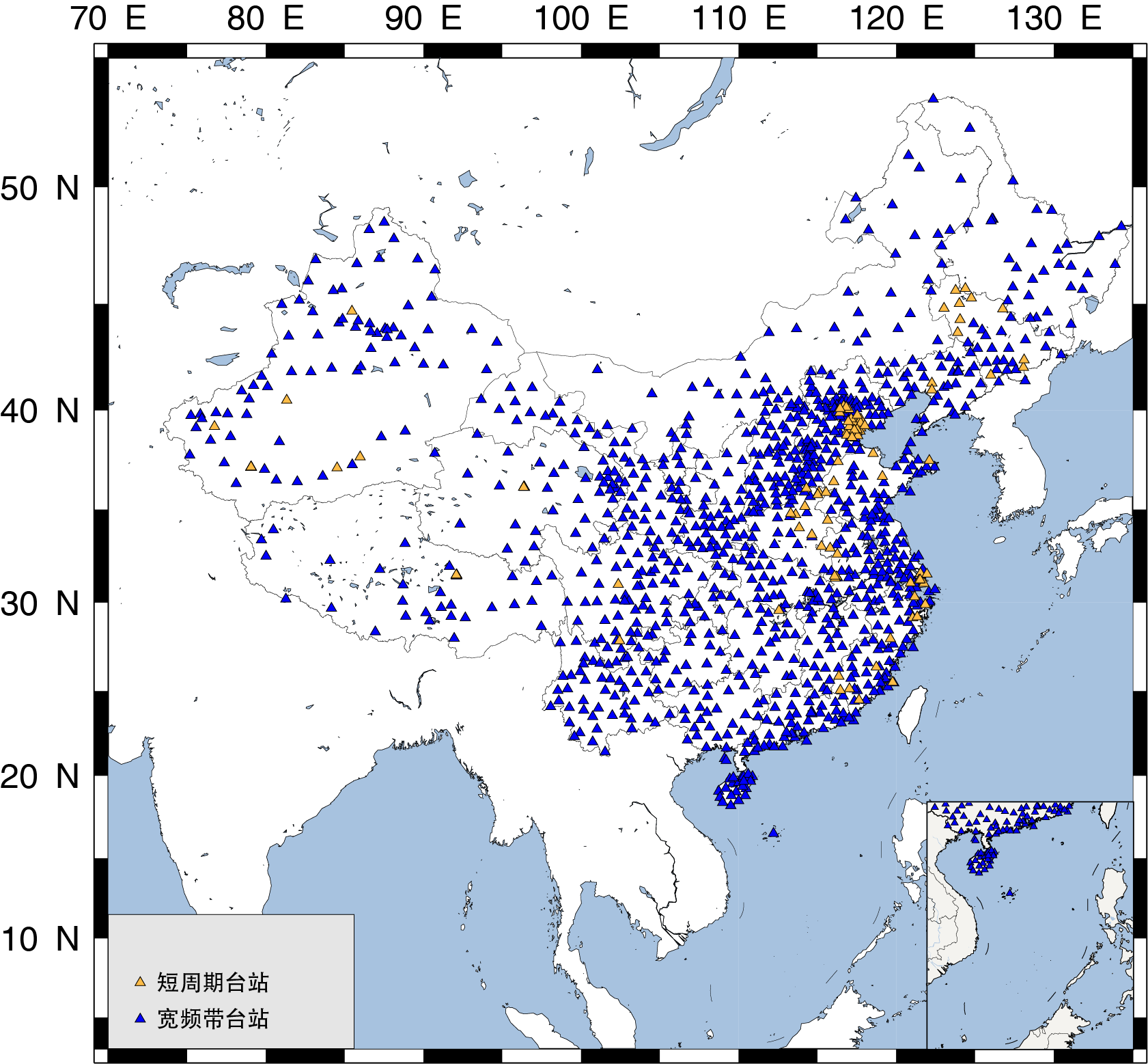 ff8080828f182734018f187f0a900001#中国测震站网台站方位角信息